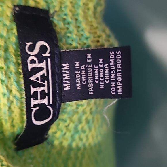 Womens L/S Chaps sweater. Hombre color style. - Picture 2 of 3